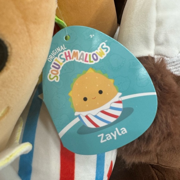 SQUISHMALLOWS “ZAYLA” THE CHEESEBURGER - Picture 5 of 6
